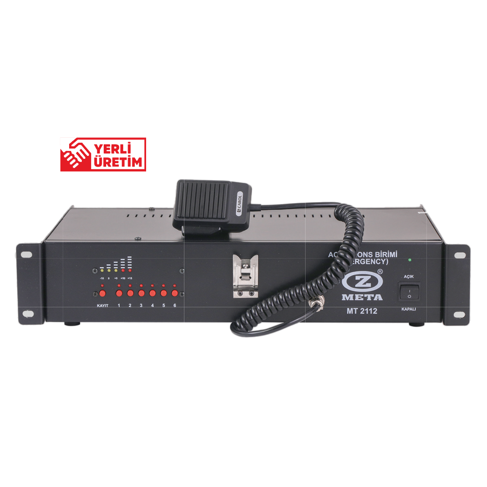 WEST SOUND MT 2112 ACİL ANONS VE MESAJ KAYIT ÜNİTESİ