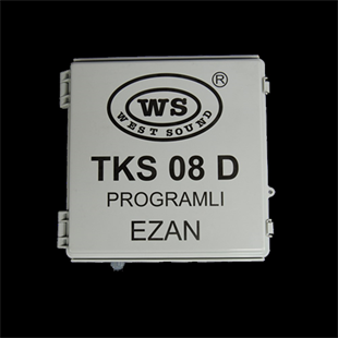 West Sound TKS 08 D 80 Watt Anfili Programlı Ezan Saati