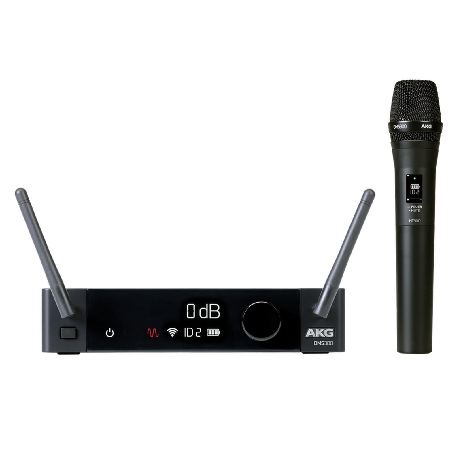 AKG DMS300 INST SET 2.4 Ghz Profesyonel Dijital Kablosuz Mikrofon Sistemi