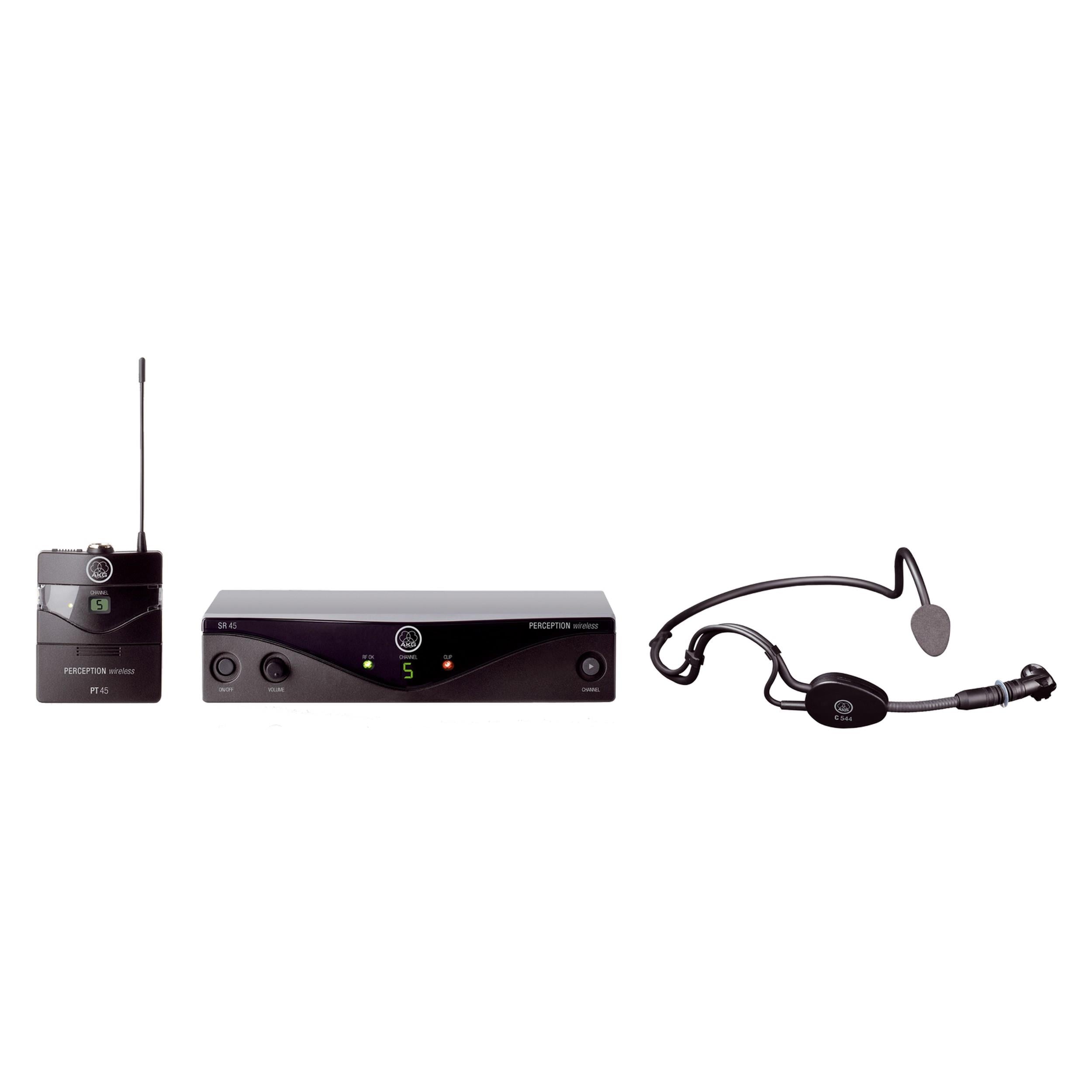 AKG WMS45 SPORTS SET BD A Kablosuz Headset Tipi Mikrofon Sistemi