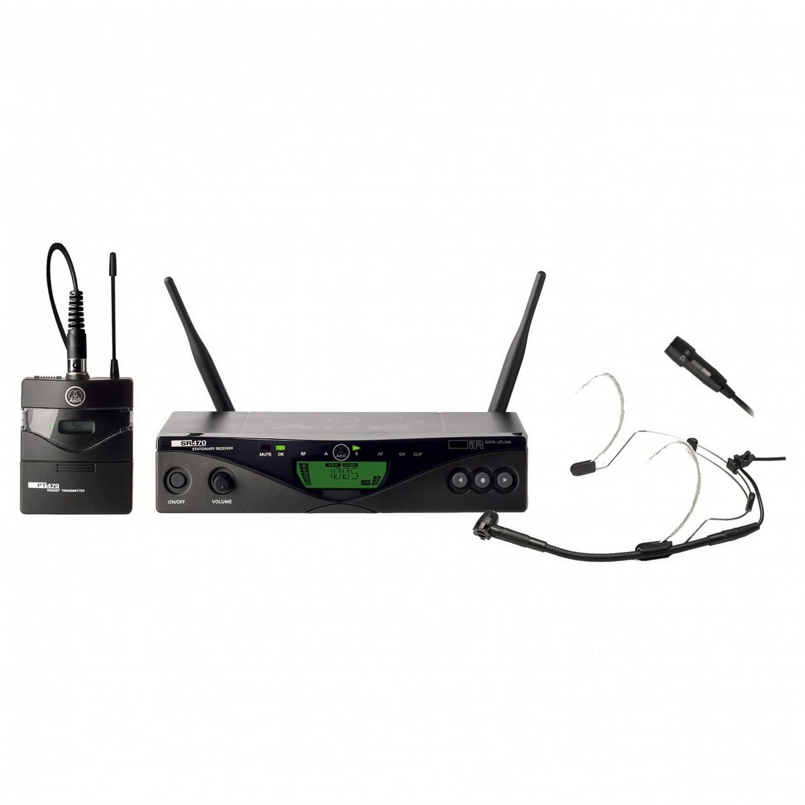 AKG WMS470 PRES SET BD9 Profesyonel Kablosuz Yaka Mikrofon Sistemi