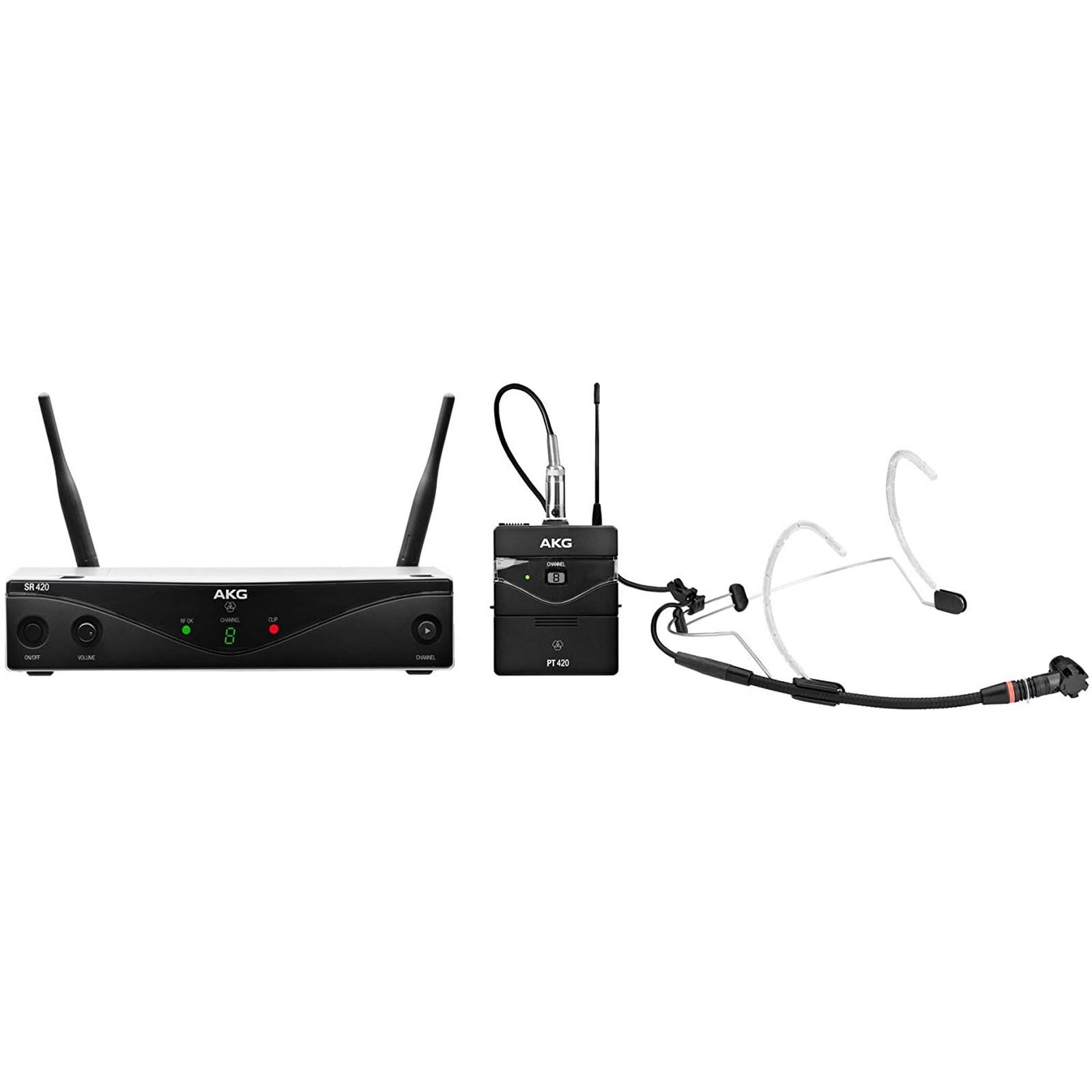 AKG WMS420 HEAD SETBAND A Profesyonel Kablosuz Headset Tipi Mikrofon Sistemi