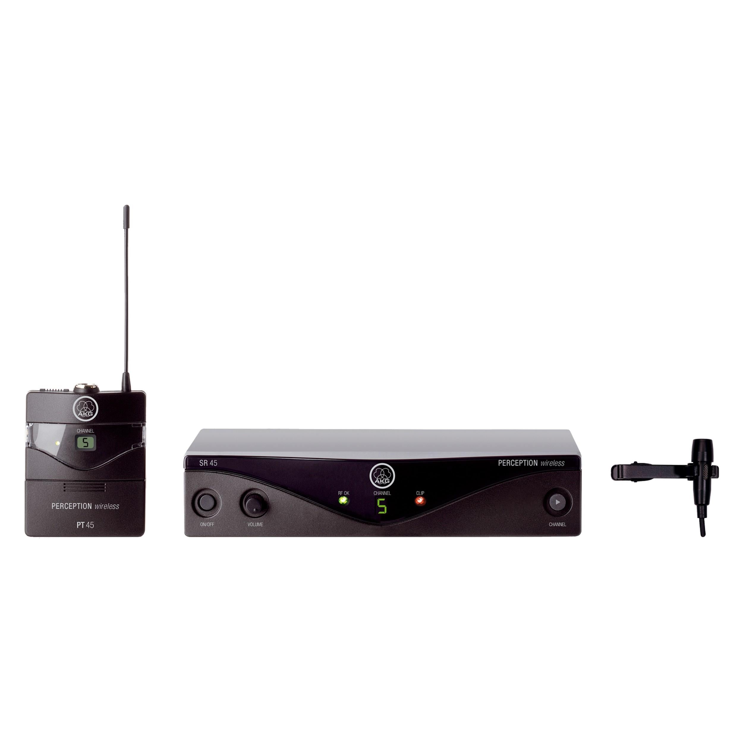 AKG WMS45 PRES.SET BD A Kablosuz Yaka Tipi Mikrofon Sistemi