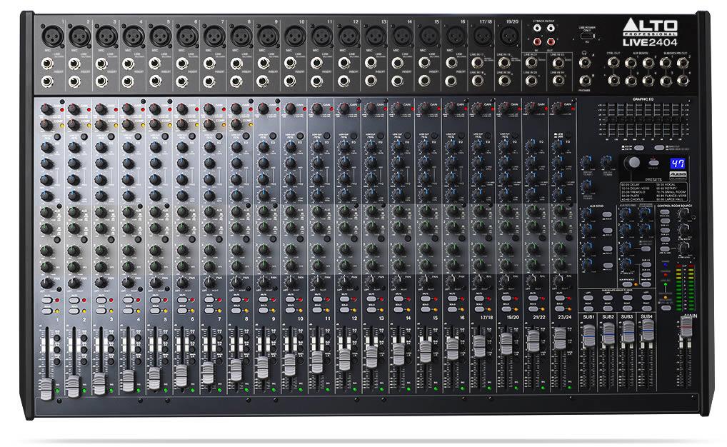 ALTO LIVE 2404 24 KANAL DECK MİKSER