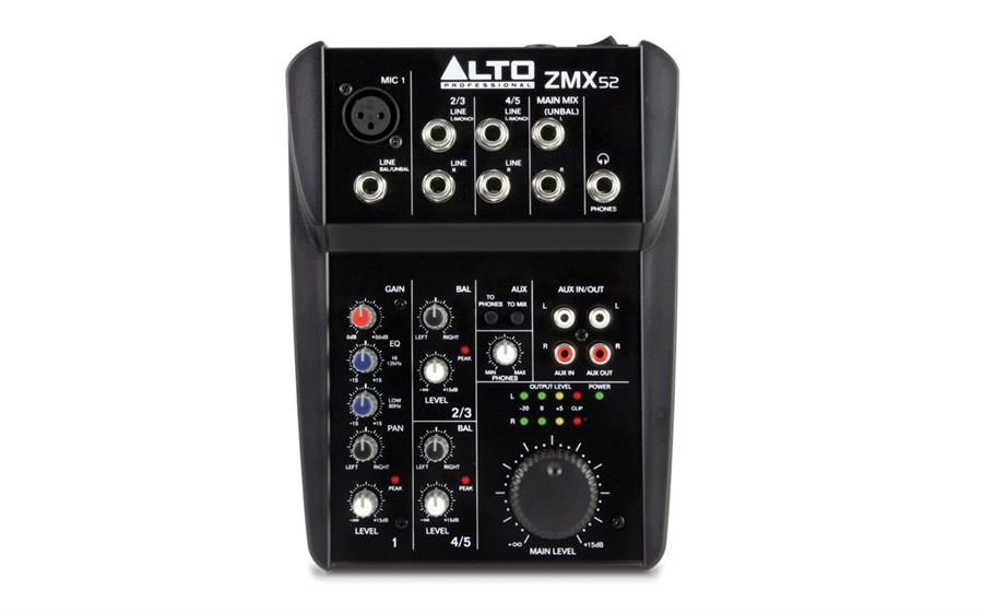 ALTO ZMX52 5 KANAL DECK MİKSER
