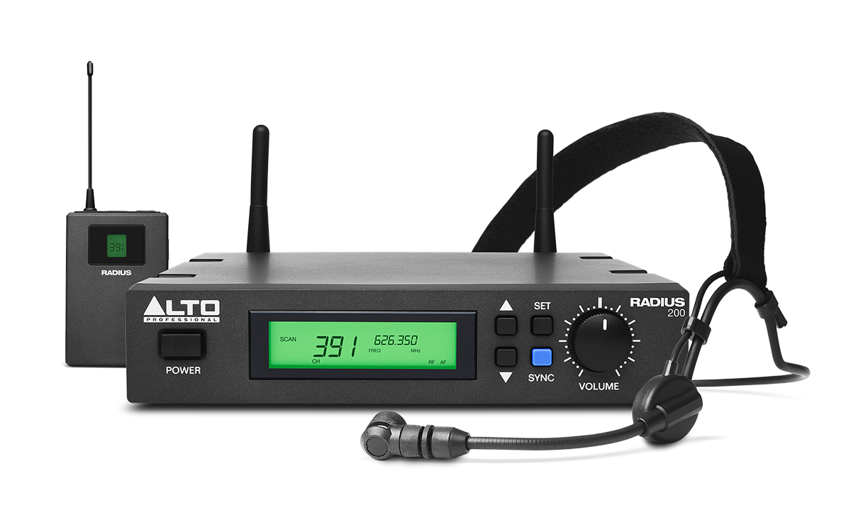 ALTO RADIUS 200H KABLOSUZ HEADSET MİKROFON