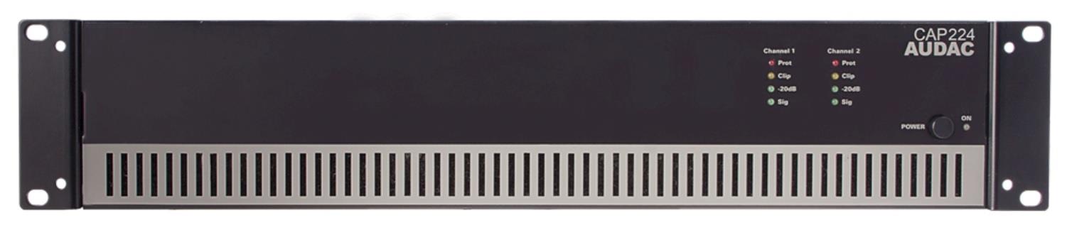 AUDAC CAP224 2x240W 100V AUDAC POWER AMFİ