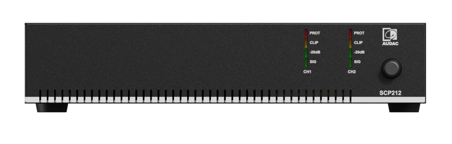 AUDAC SCP212 2 KANALLI  2 x 120W @ 4 Ohm - 240W @ 70/100V POWER AMFİ