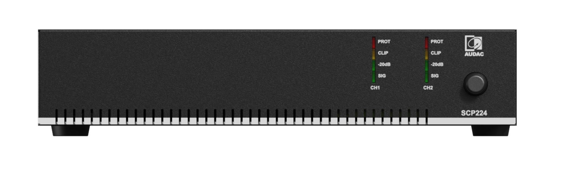AUDAC SCP224 2 KANAL 2 x 240W @ 4 Ohm - 480W @ 70/100V POWER AMFİ