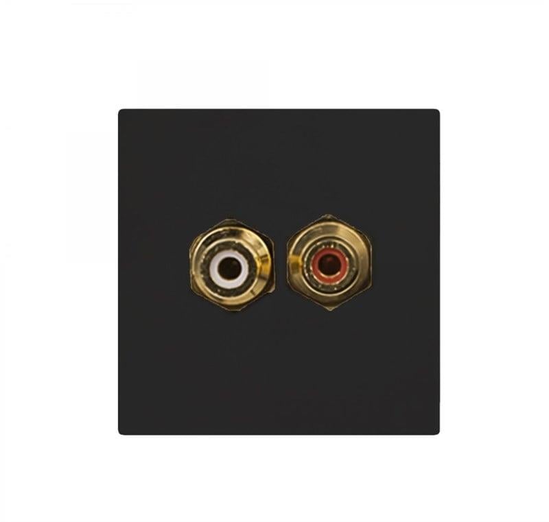 AUDAC CP43RCA/B Stereo RCA Bağlantı Paneli