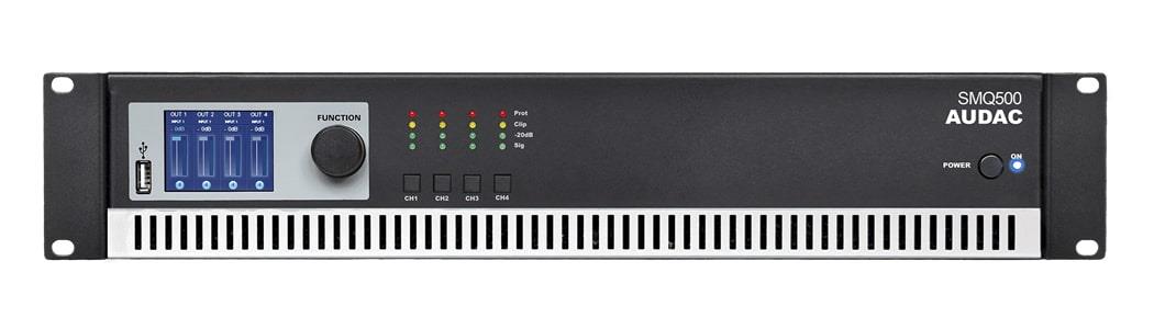 AUDAC SMQ500 4x500W 4OHM POWER AMFİ