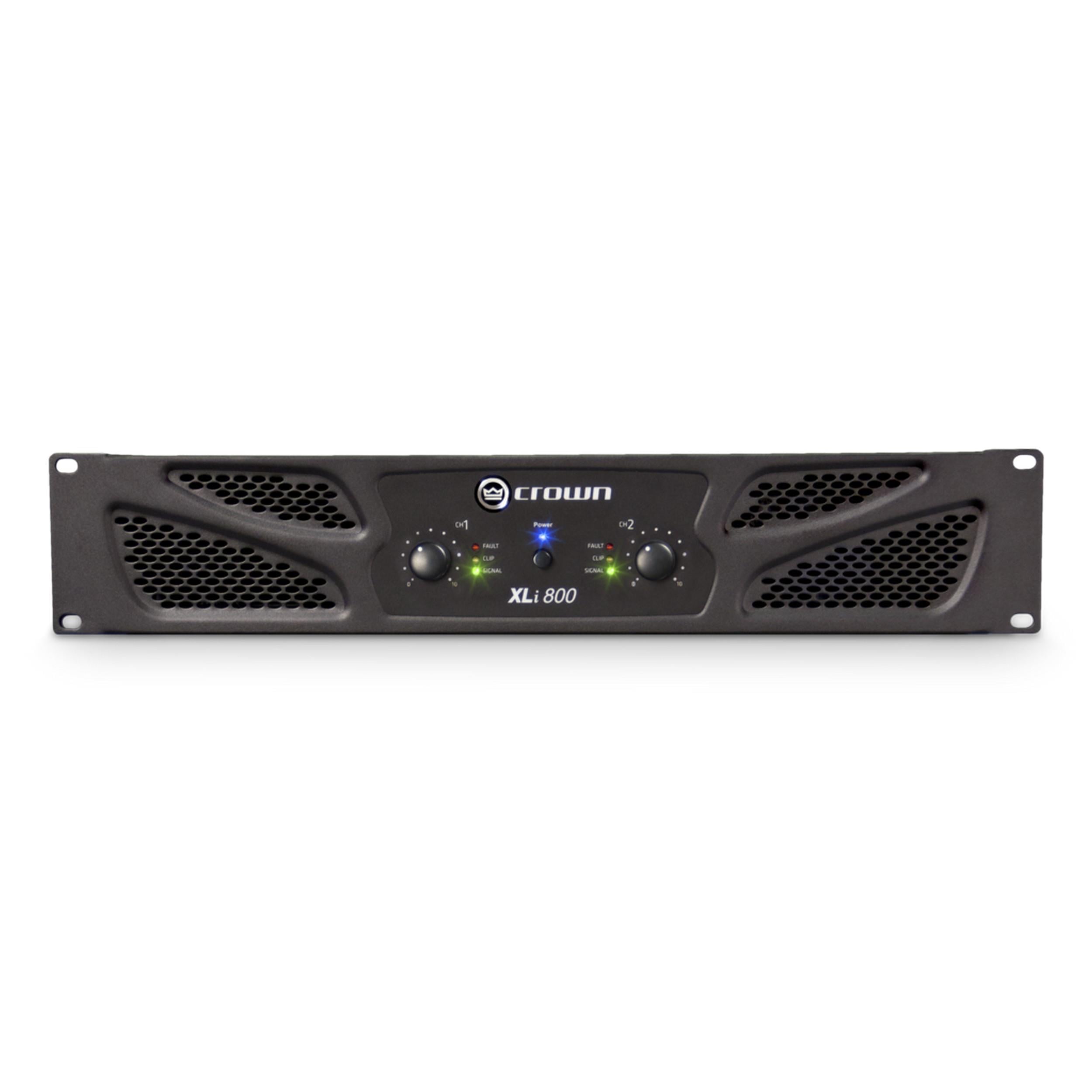 Crown XLI 800 2x300 Watt/4 Ohm - 2x200 Watt/8 Ohm Güç Amfisi