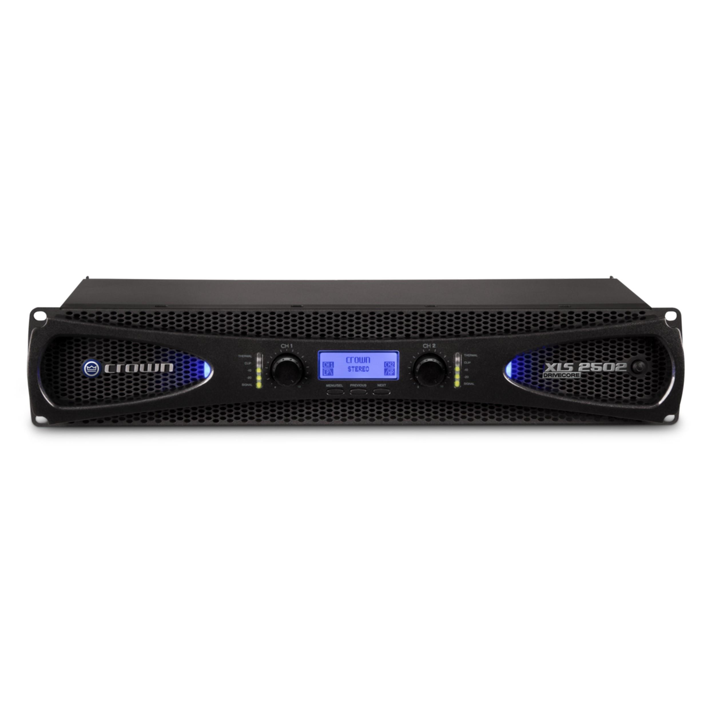 Crown XLS 2502 2x775 Watt/4 Ohm - 2x440 Watt/8 Ohm Güç Amfisi