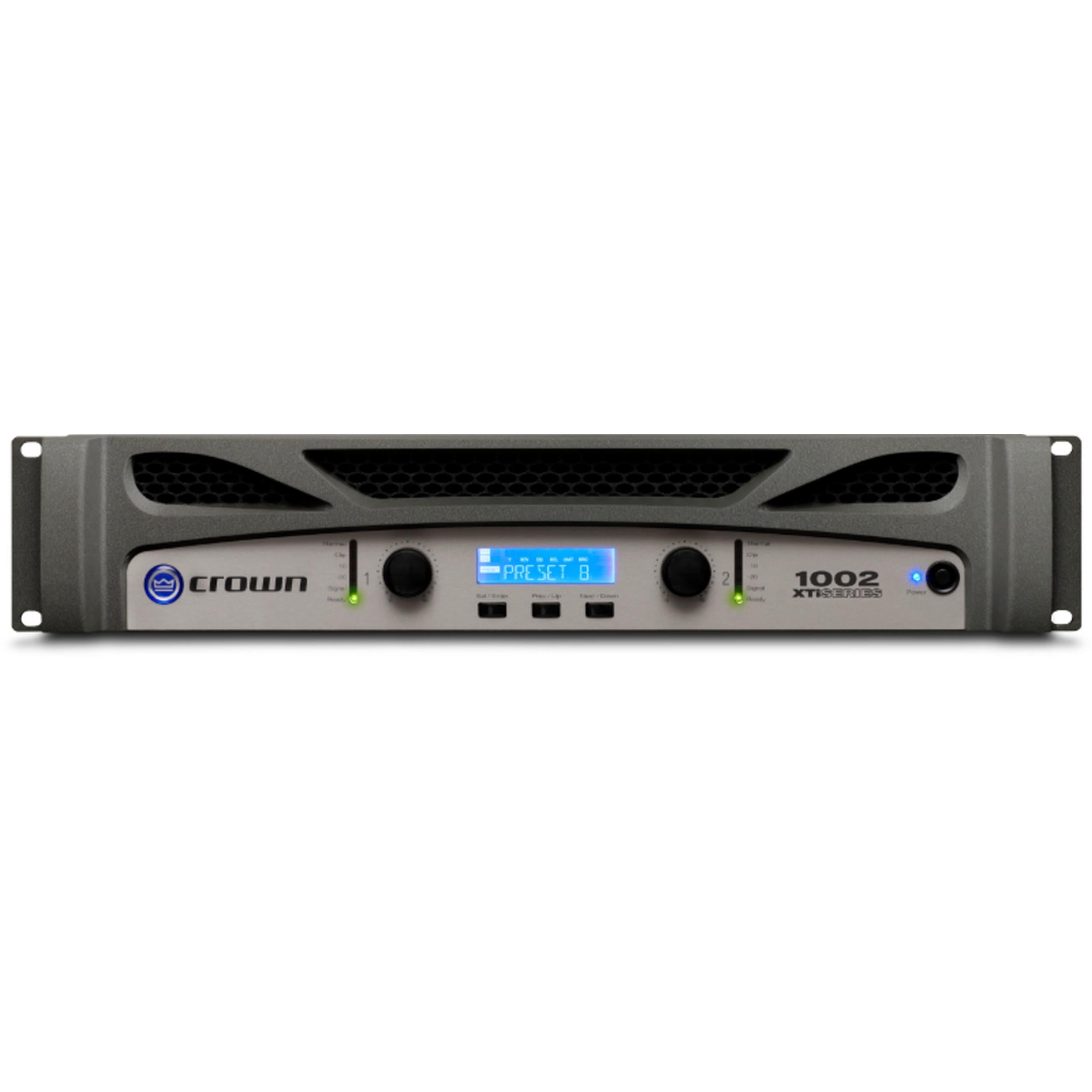 Crown XTI 1002 2x775 Watt/4 Ohm - 2x440 Watt/8 Ohm Güç Amfisi