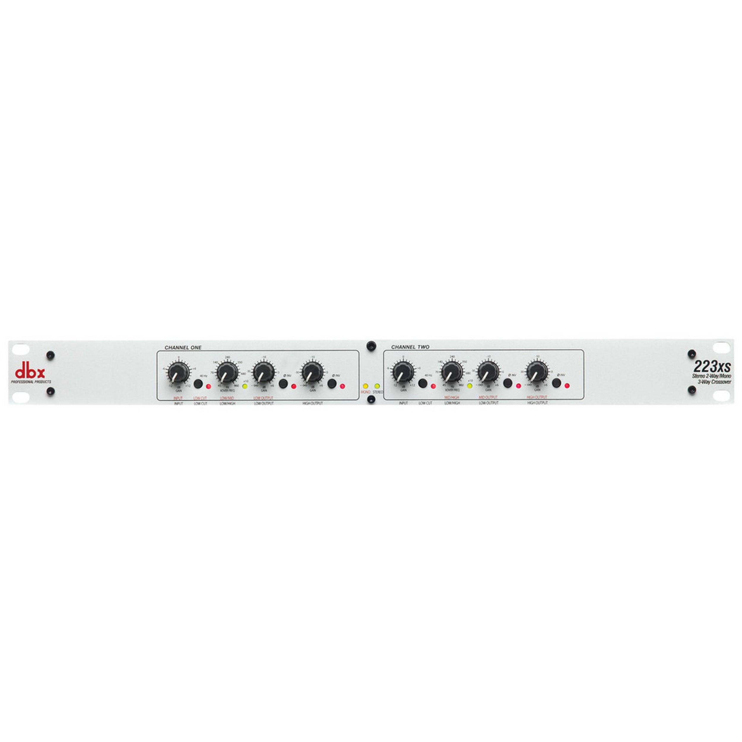 DBX 223XS Stereo 2 Yollu Crossover