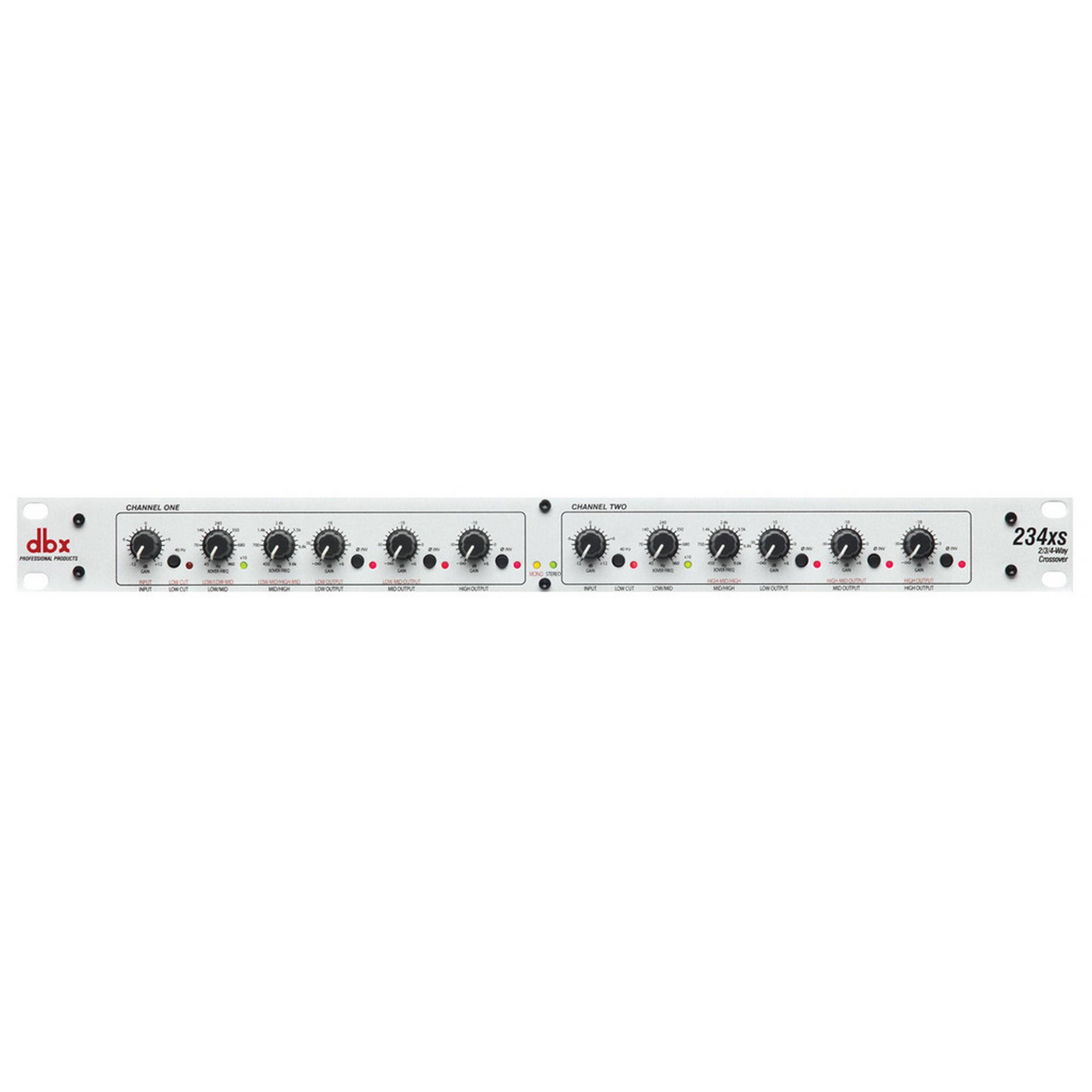Dbx 234XS Stereo 2/3 Yollu Mono 4 Yollu Crossover