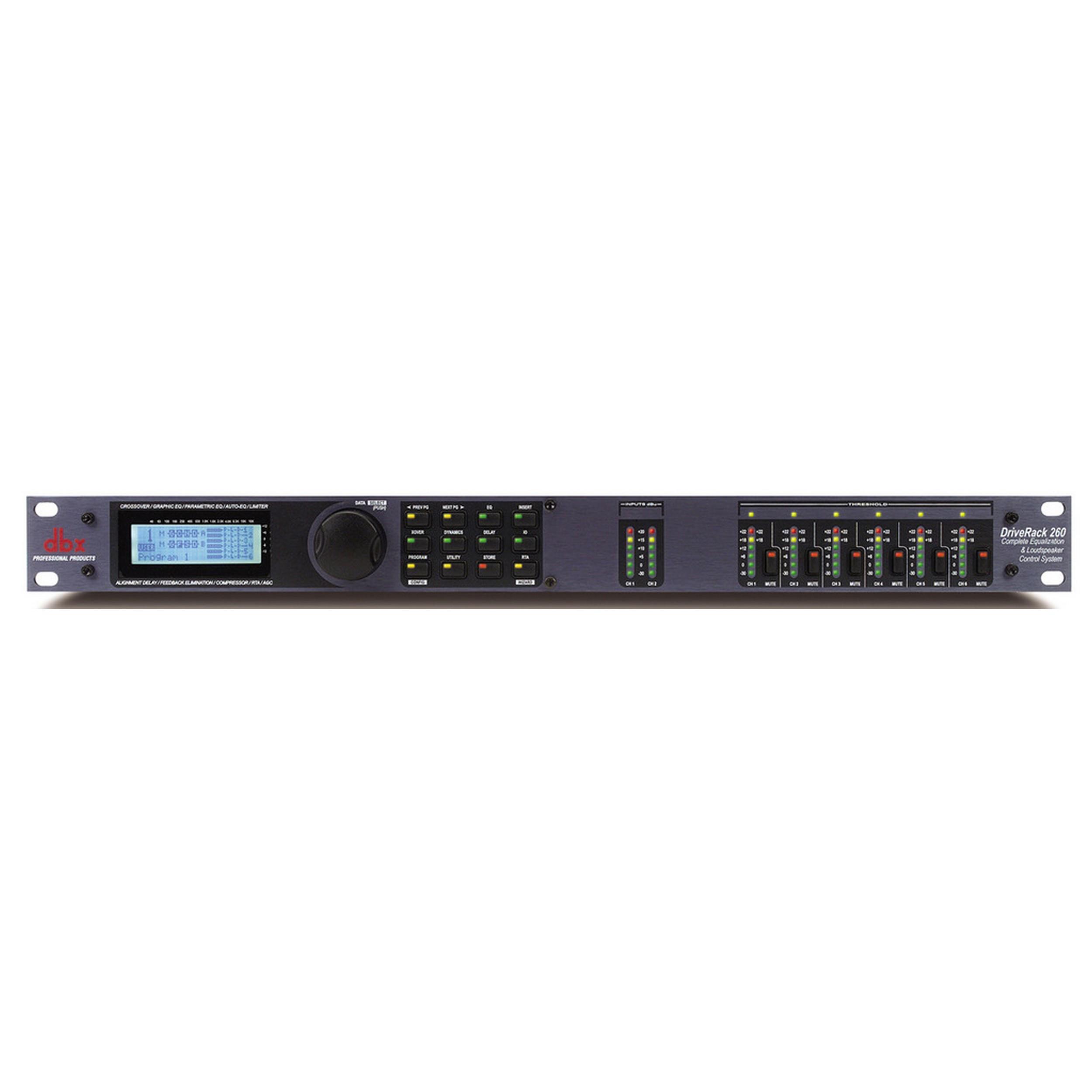 DBX DriveRack 260 2x6 Hoparlör Yönetim Sistemi