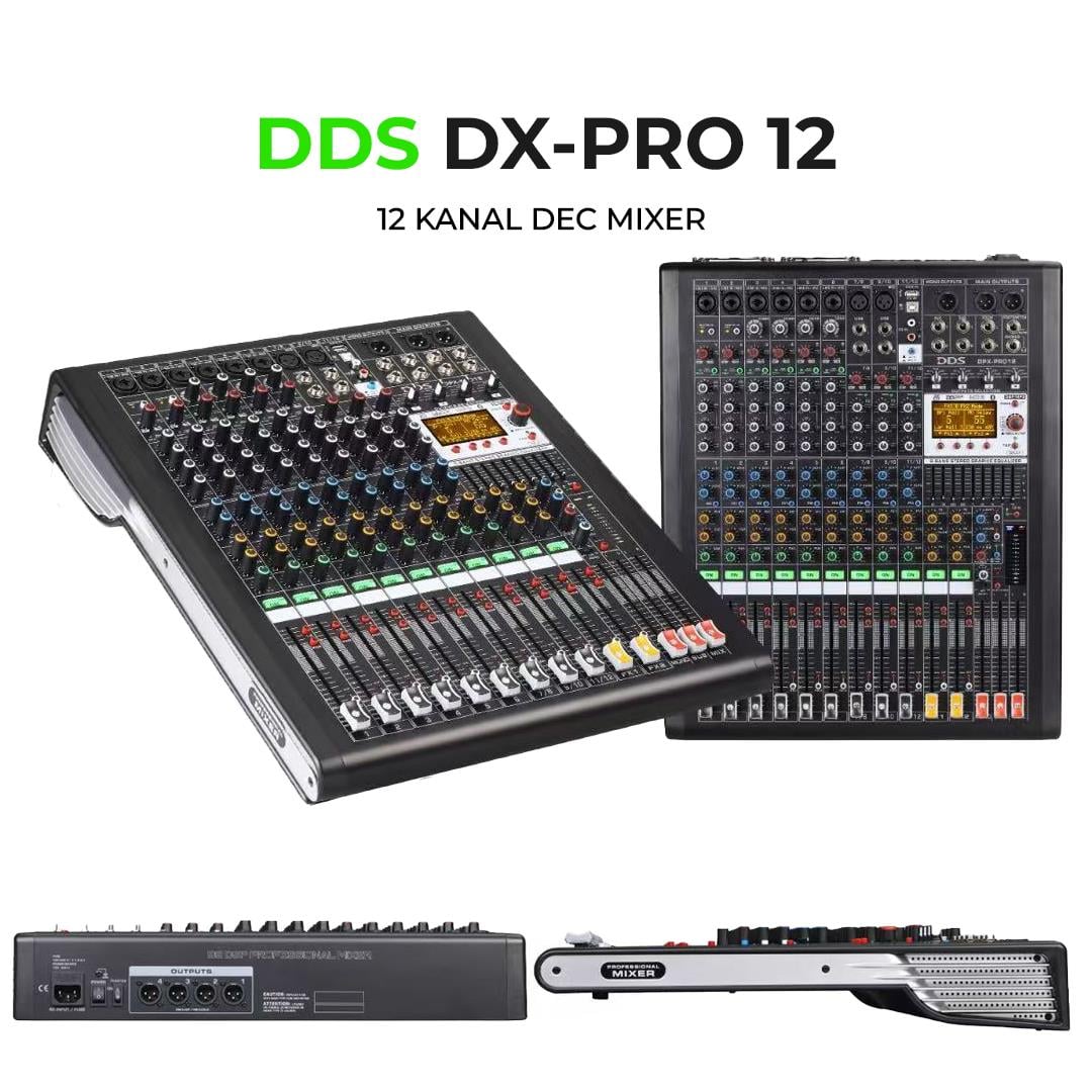 DDS DX-PRO 12 12 KANAL DEC MİKSER
