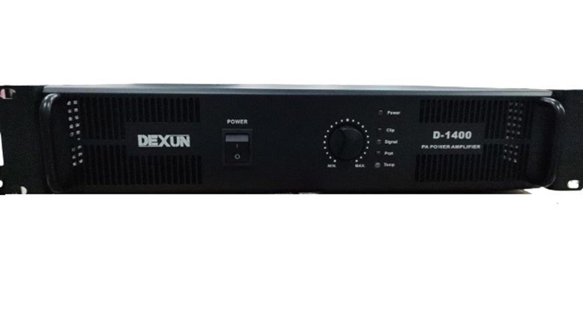 Dexun D-1400 400W/100V POWER AMPLİFİKATÖR