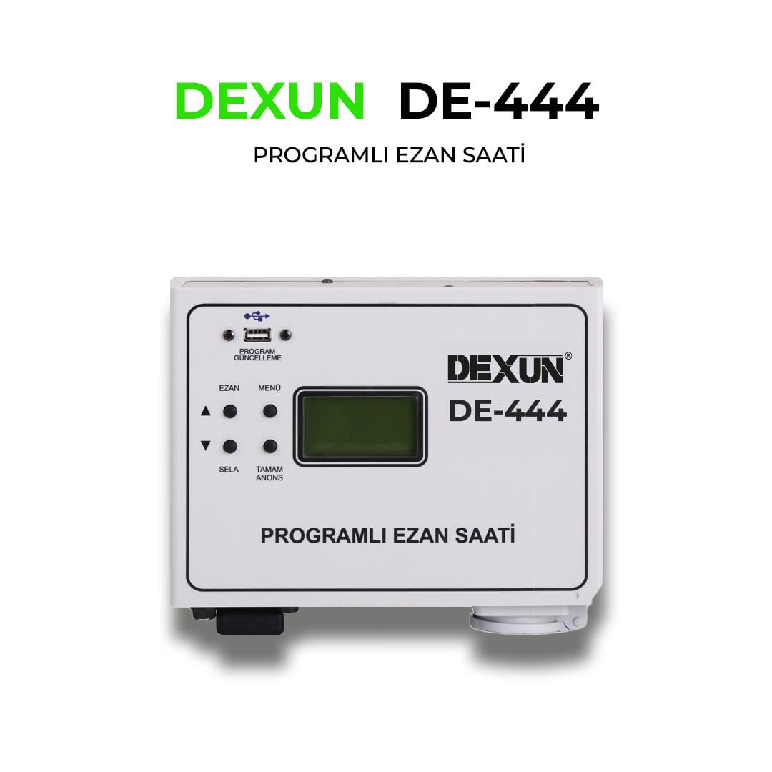 Dexun DE-444 PROGRAMLI EZAN SAATİ