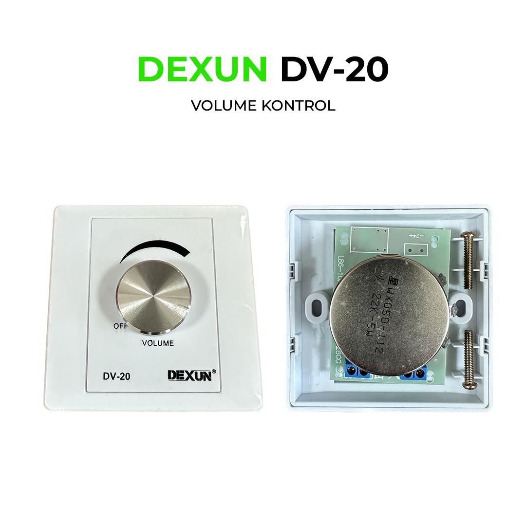 Dexun DV-20 SIVA ALTI VOLÜM KONTROL PANELİ