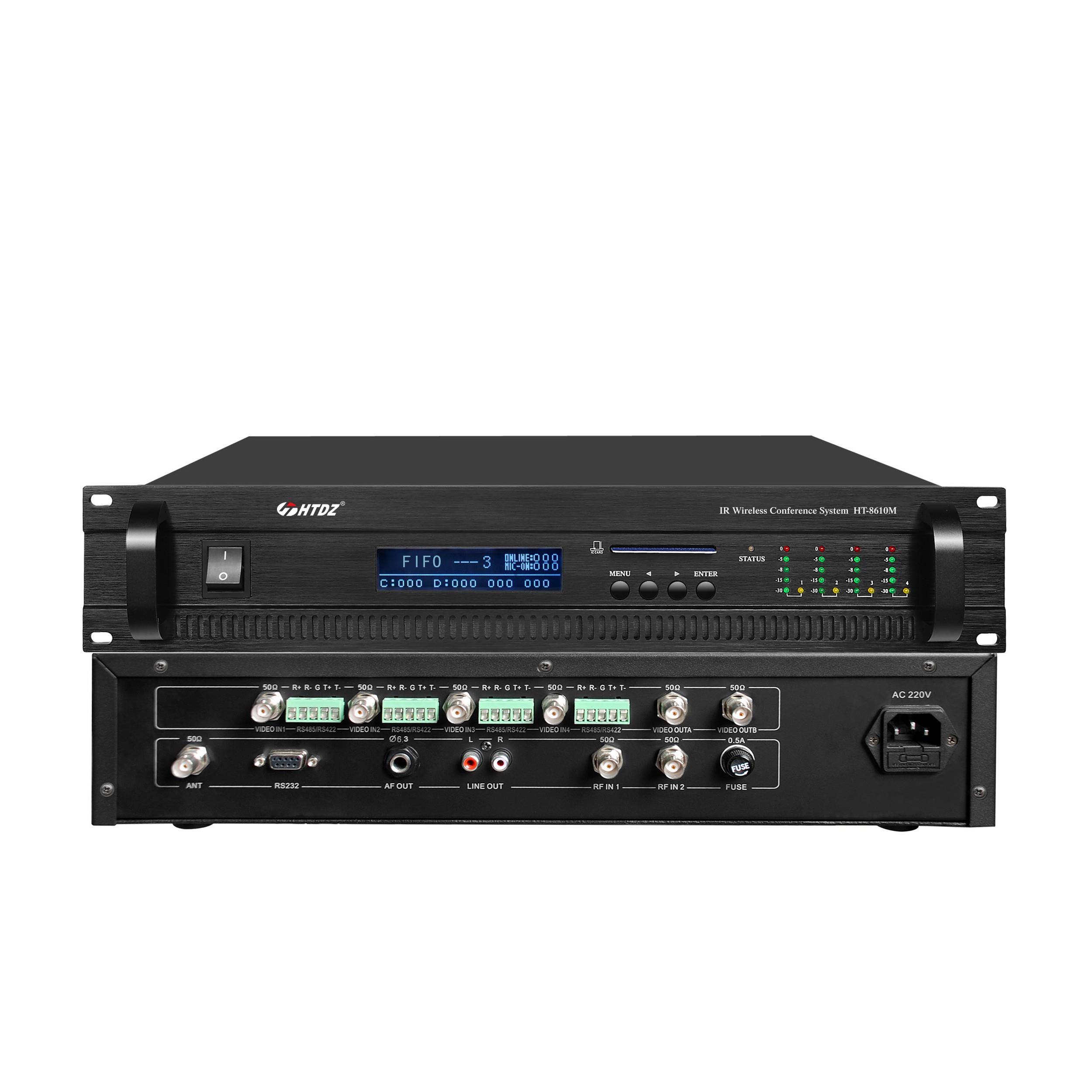 HTDZ HT-8610M KIZILÖTESİ KONFERANS SİSTEMİ ÜNİTESİ