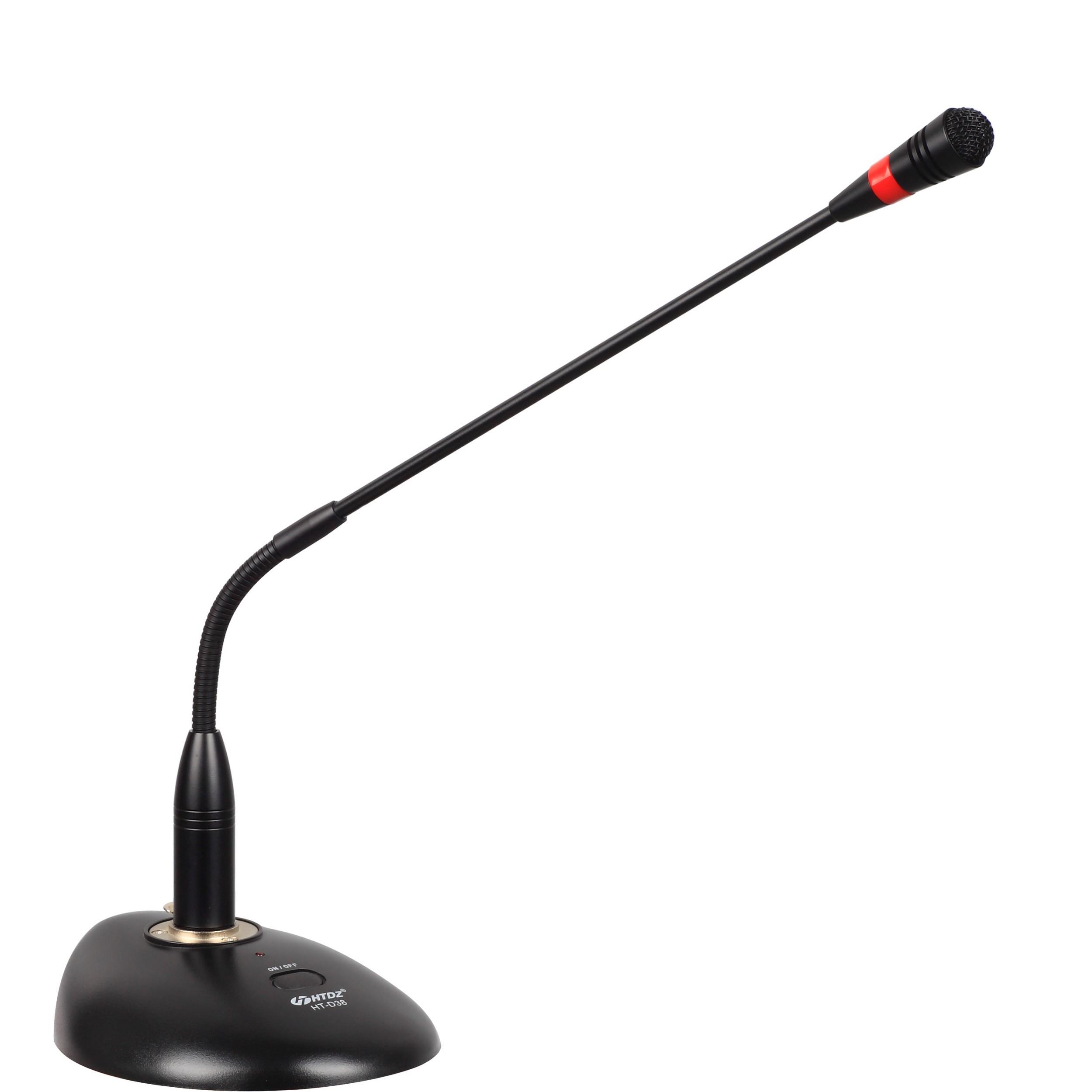 HTDZ HT-D38 MASA TİPİ IŞIKLI KÜRSÜ MİKROFON