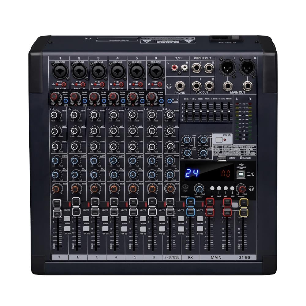 KLANGMEİSTER M8 8 KANAL ANALOG MİKSER 