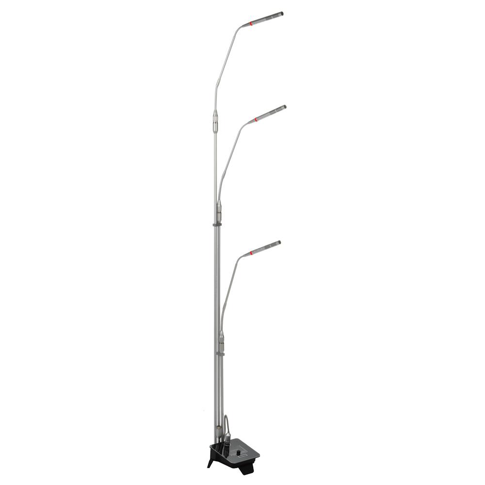 KLANGMEİSTER KGM-316 ÜÇLÜ SEHPALI MİKROFON