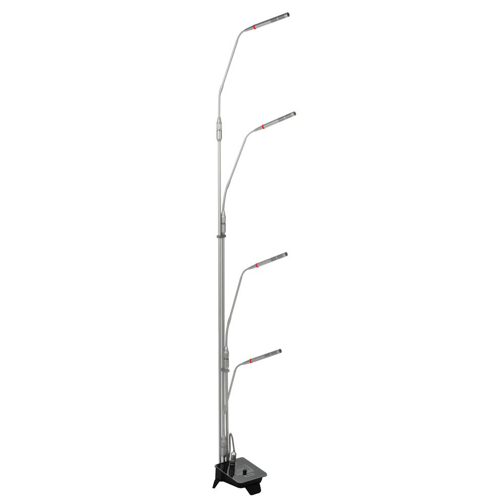 KLANGMEİSTER KGM-416 DÖRTLÜ SEHPALI MİKROFON
