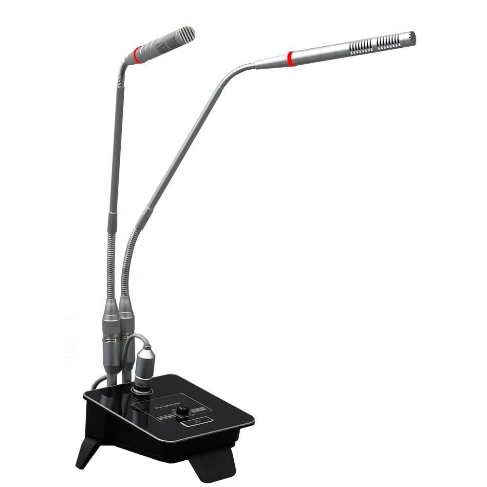 KLANGMEİSTER KGM-25 İKİLİ SEHPALI MİKROFON-2x50cm