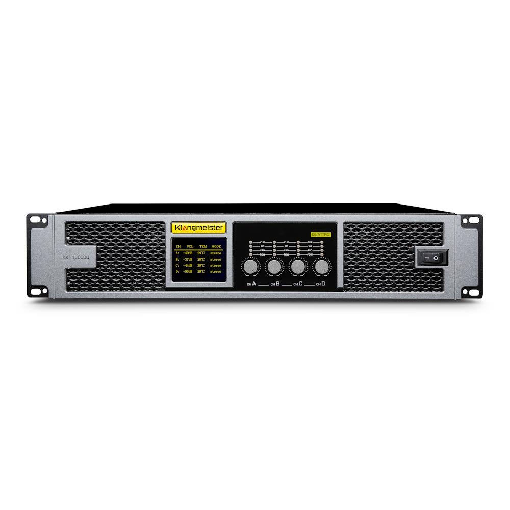 KLANGMEİSTER KXT15000Q 4 KANAL 4x1500W-4Ω QUATTRO  POWER AMFİ