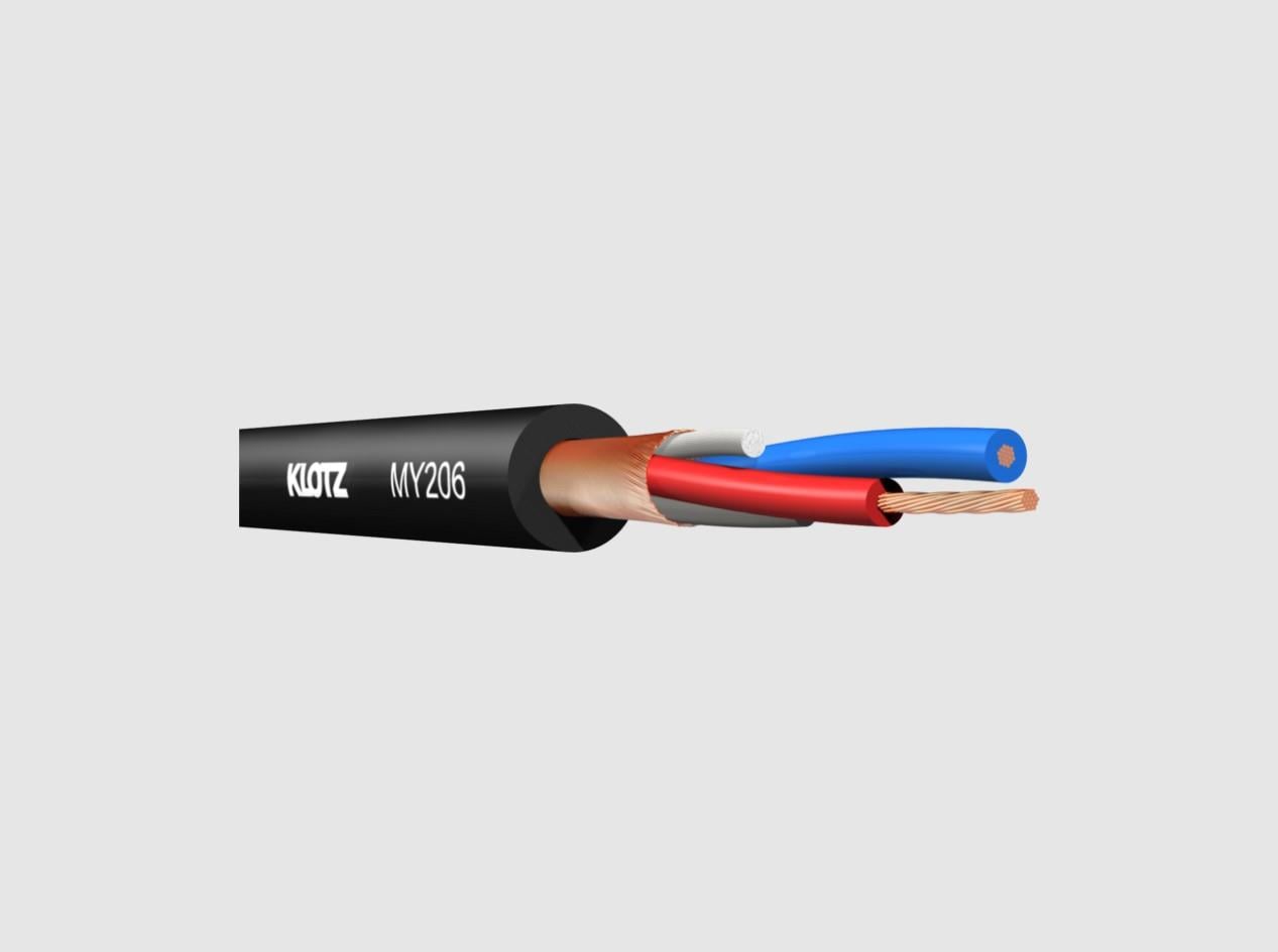 Klotz MY206SW.100 2 x 0.22 mm² MİKROFON KABLOSU
