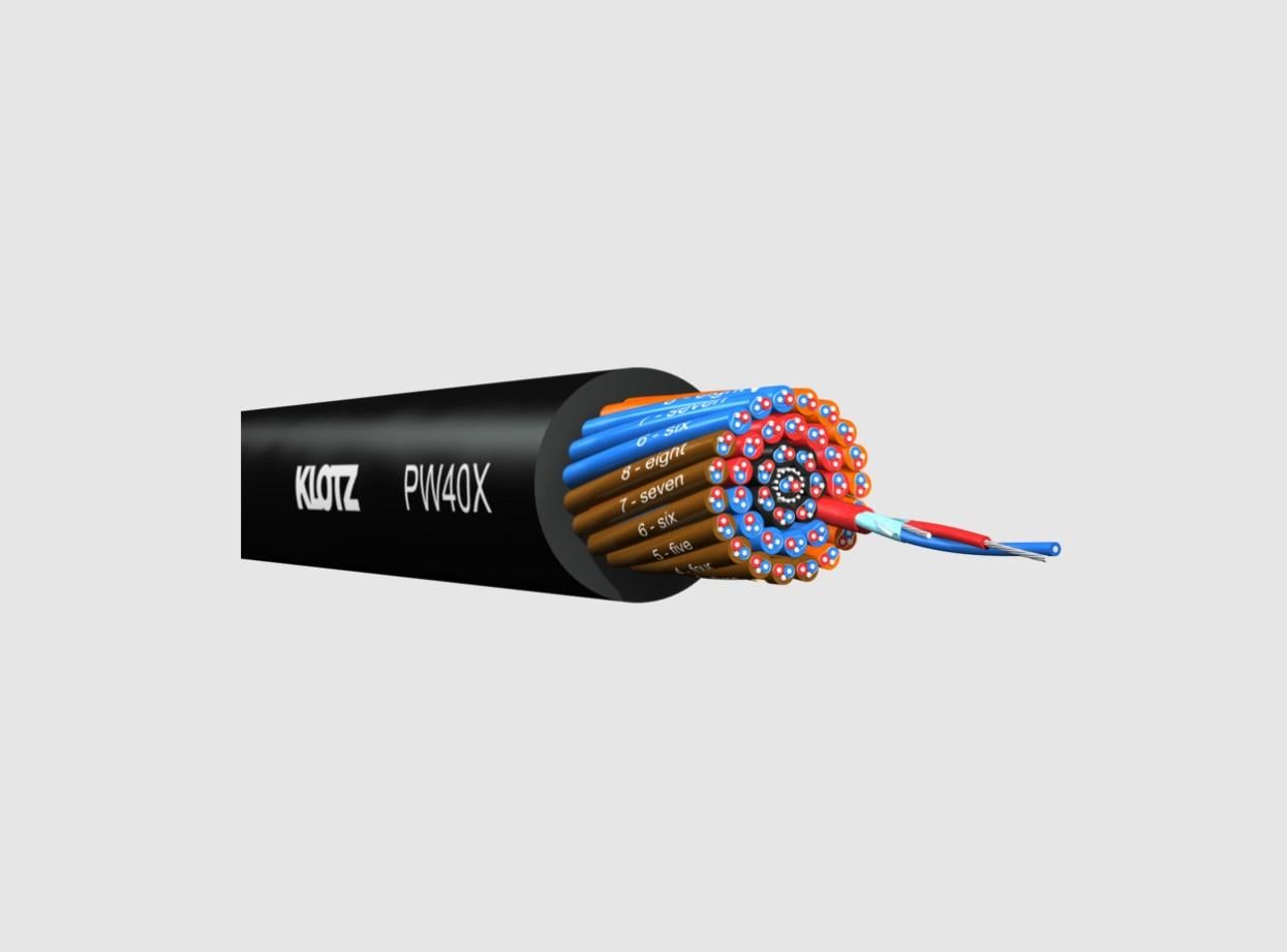 Klotz PW12X.100 12 x 2 x 0.22 mm² PVC MULTİCORE KABLOSU
