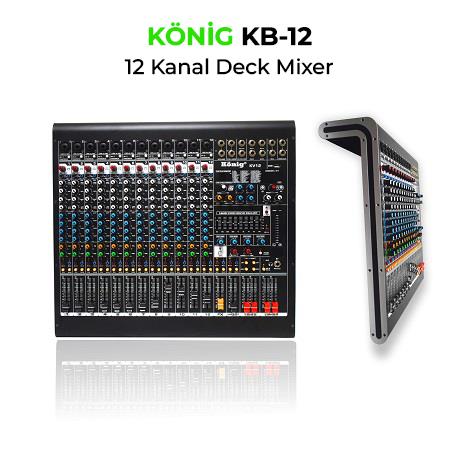 König KB-12 12 KANAL DEC MİKSER