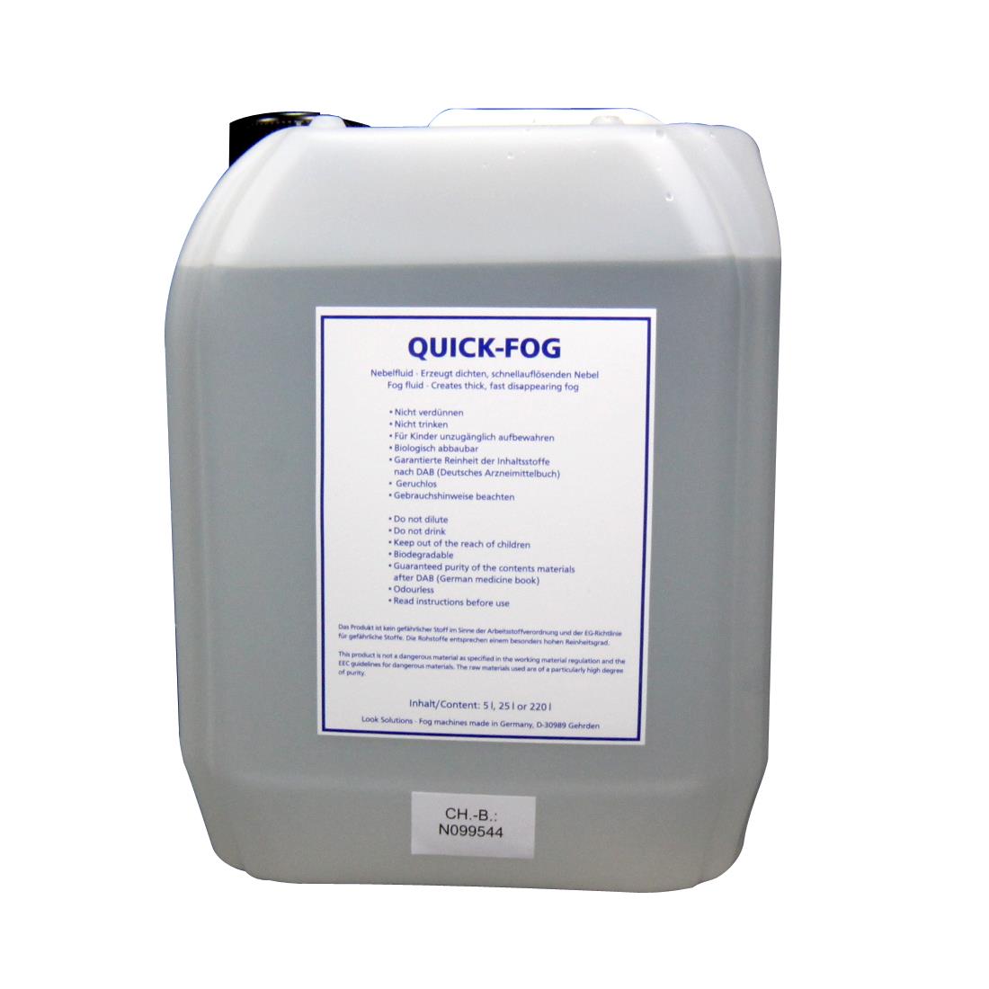 Look QUICK-FOG SİS MAKİNESİ LİKİTİ 5LT