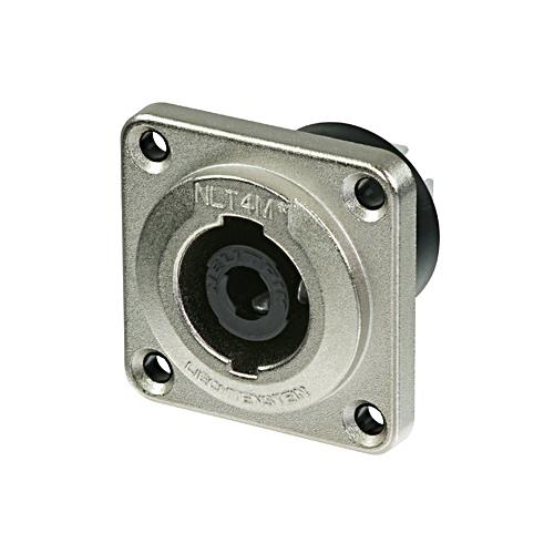 Neutrik NLT4MP 4 Pin Şase Tipi Speakon Konnektör