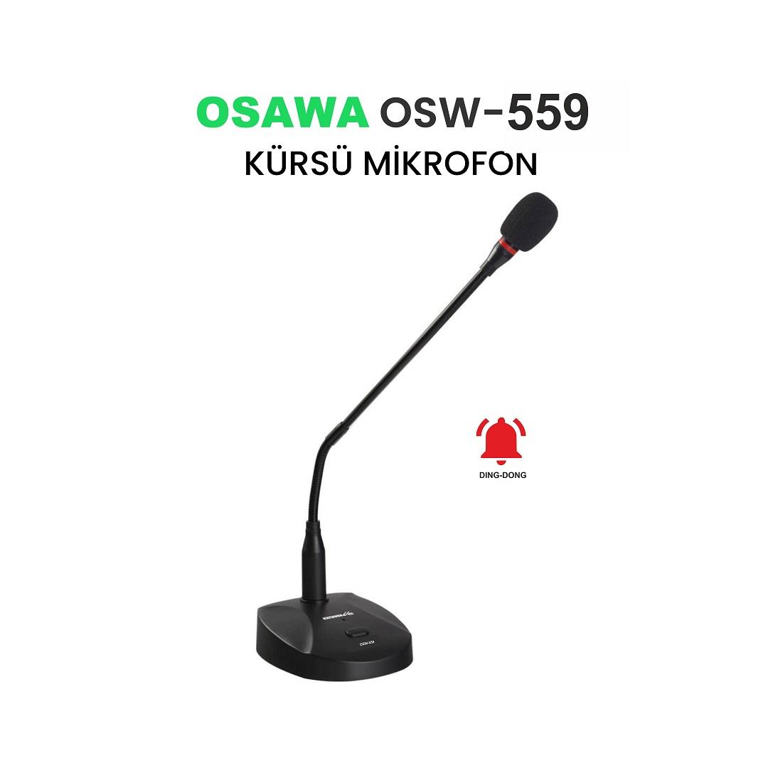 Osawa OSW-559 Kürsü Mikrofonu (Ding Dong'lu)