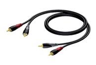 PROCAB CLA800/3 Çift RCA (tos) jaktan Çift RCA (tos) jaka 3 MT