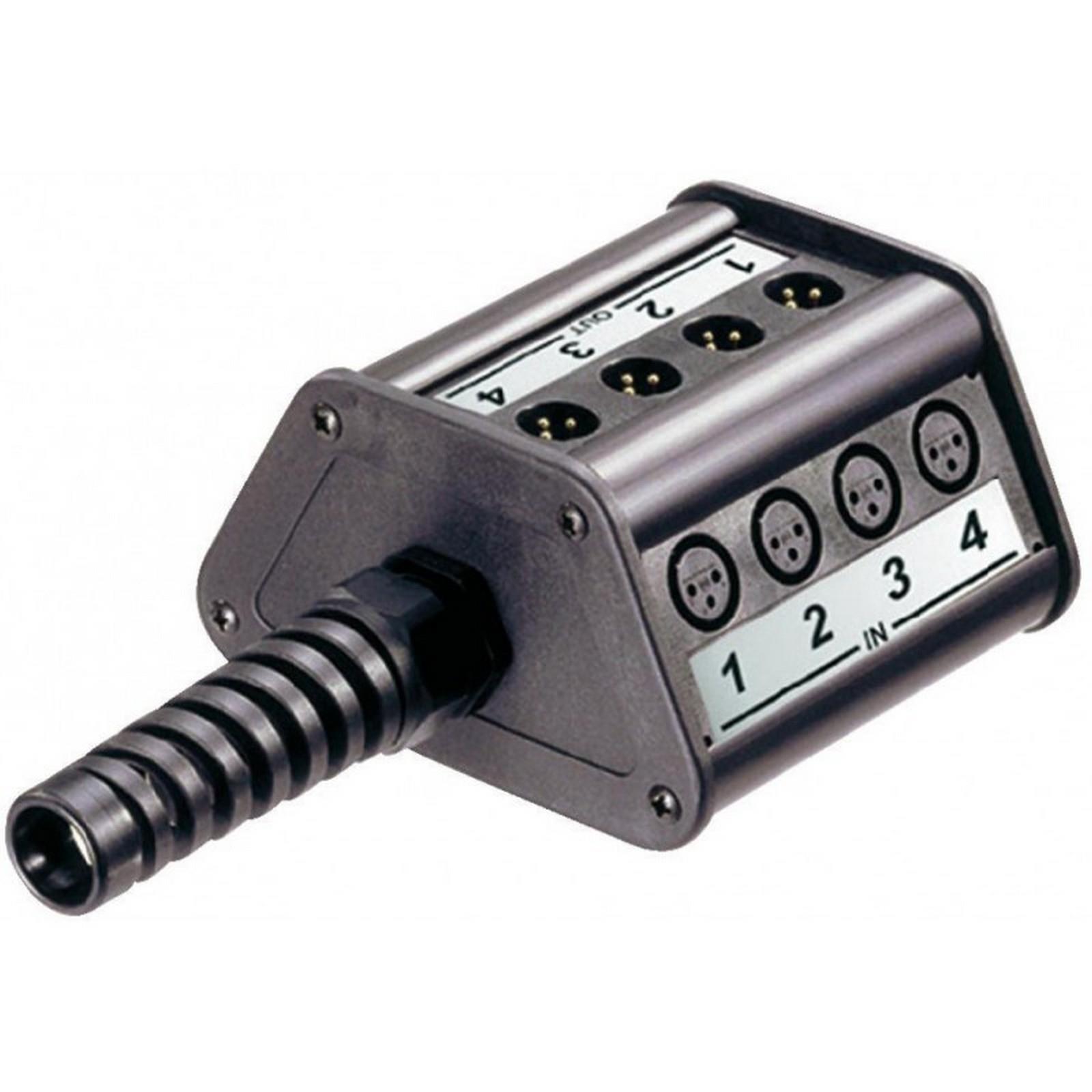 REAN NSB1A-8/4 8 GİRİŞ 4 ÇIKIŞ XLR ANALOG STAGE BOX