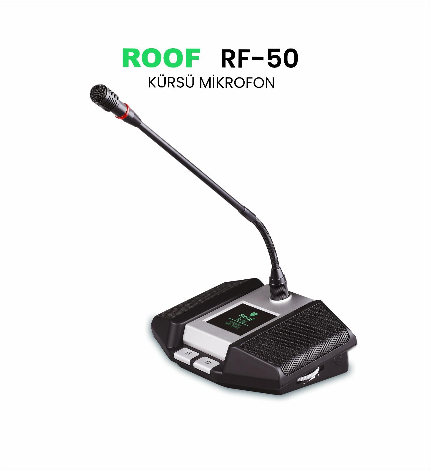Roof RF-50 KABLOLU KONFERANS MİKROFON