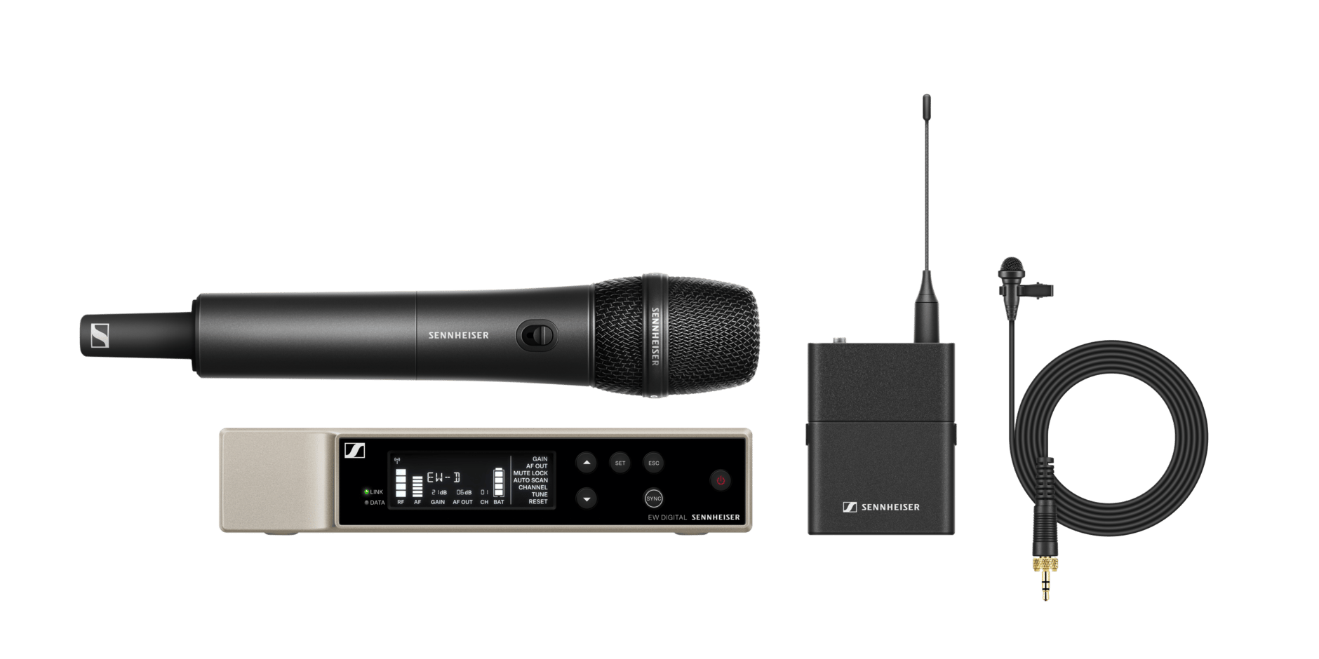 Sennhesier EW-D ME2/835-S Seti (Q1-6) DİJİTAL EL-YAKA TELSİZ