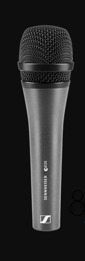 Sennhesier e 835 VOKAL MİKROFON 