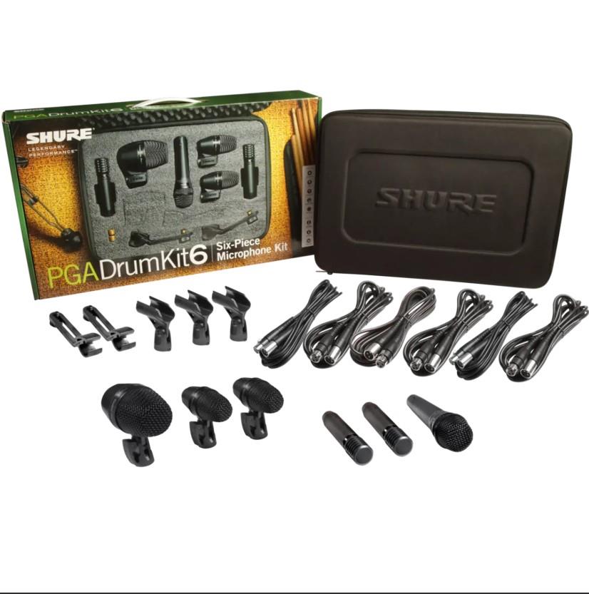 SHURE PGADRUMKIT6 6 PARÇA DAVUL MİKROFON SETİ 
