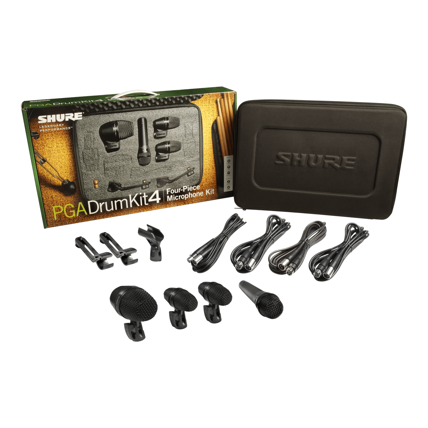 SHURE PGADRUMKIT 4 DAVUL ENSTÜRMAN MİKROFONU