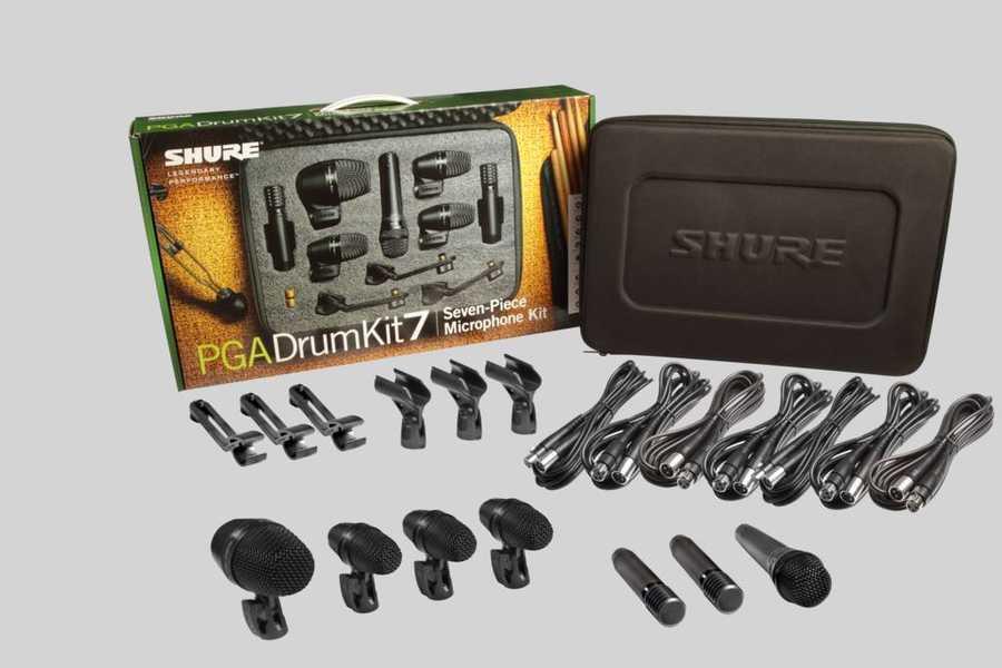 SHURE PGADRUMKIT7 7 PARÇA DAVUL MİKROFON SETİ 