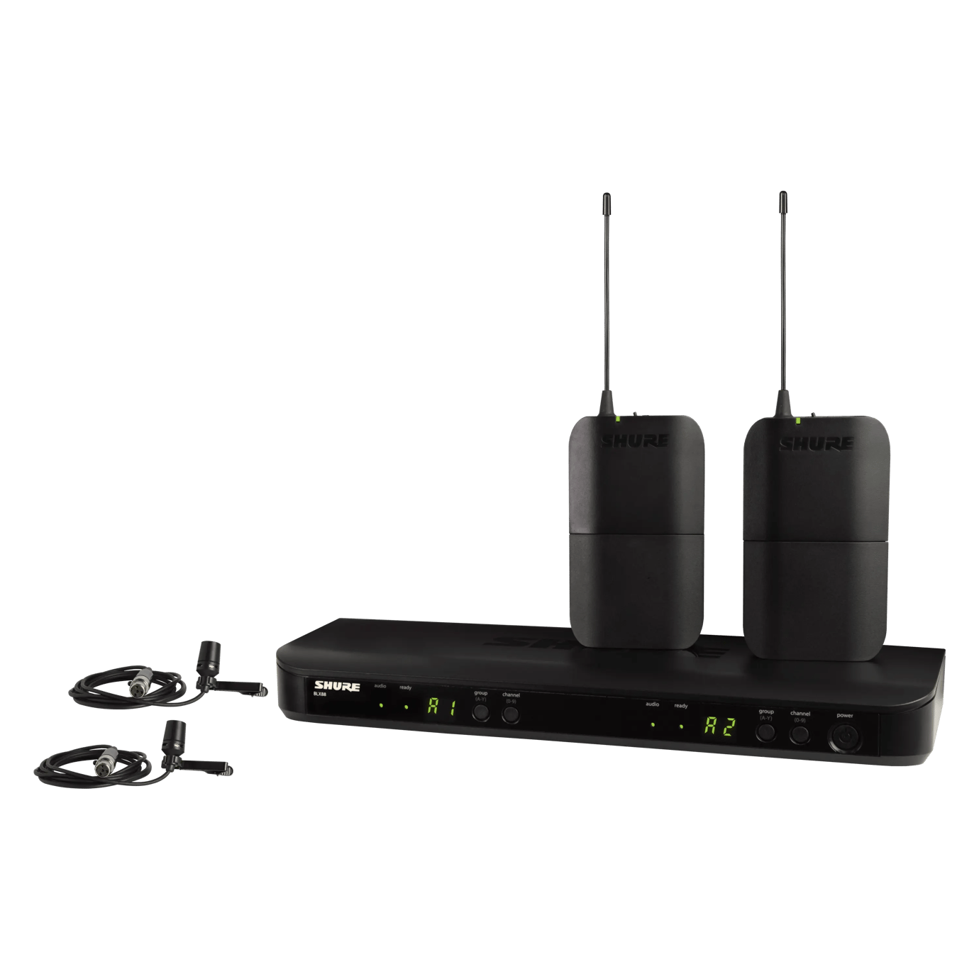 SHURE BLX188/CVL ÇİFT YAKA TELSİZ MİKROFON