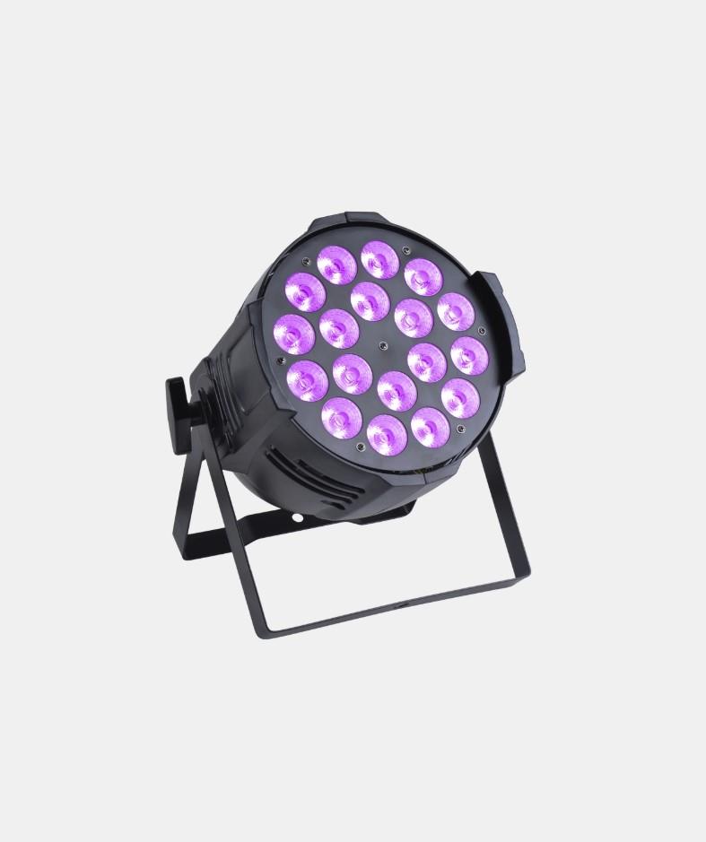 SSP LIGHT LED ALU PAR 18AUV  18x3W  PAR IŞIK