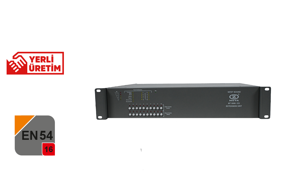 WEST SOUND MT9000/EX GENİŞLEME ÜNİTESİ