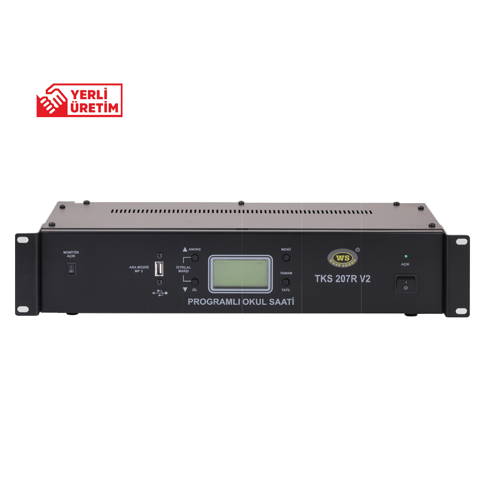 WEST SOUND TKS 207 R V2 AKILLI OKUL SAATİ